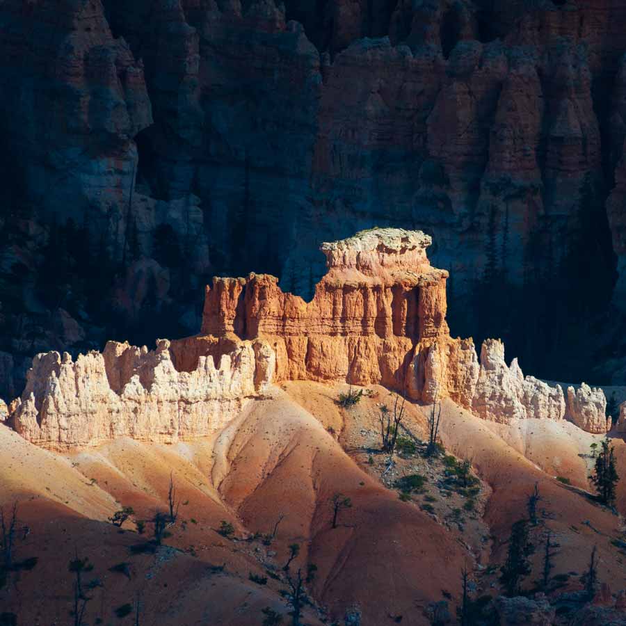 Famous Rock formation at Bryce Canyon that look like Potala Palace © Ron Fross - Grandeur Nature