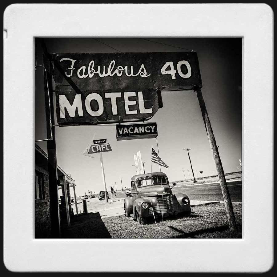 Fabulous 40's Motel sur la Route 66