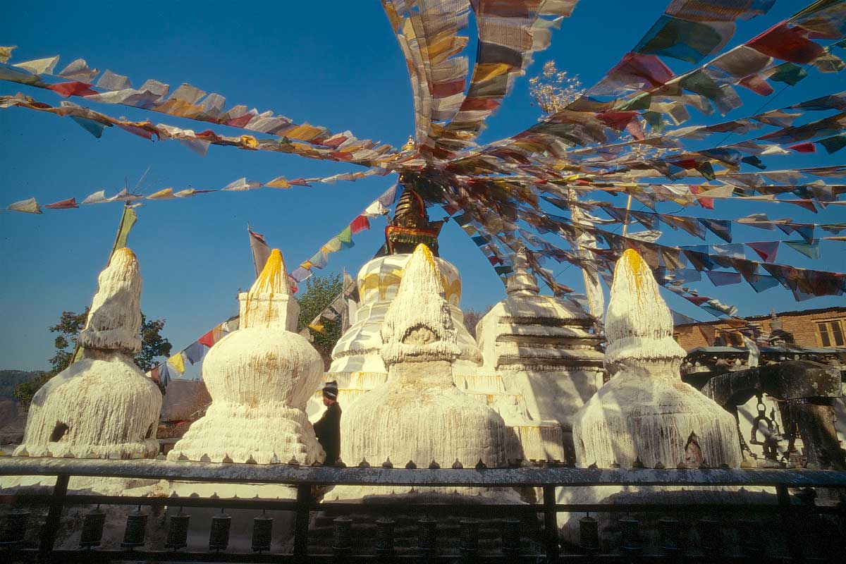 prieres au vent © Ron Fross - Voyage au Népal