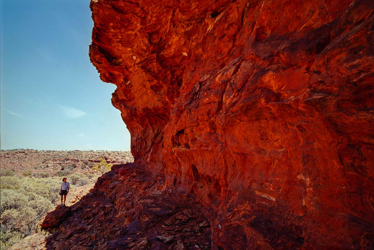 Kings Canyon rock formation, Australia