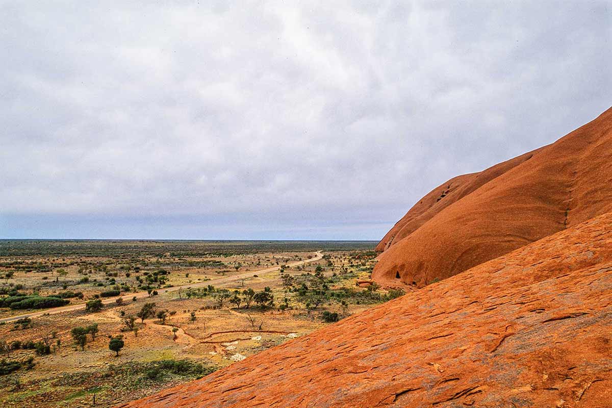 View from Ayers Rock, NT - Australia