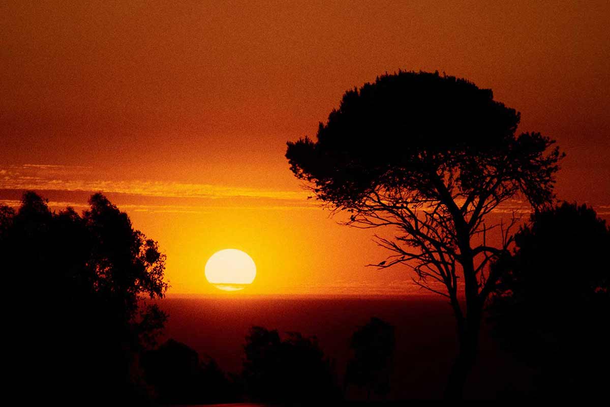 South Australian sunset near Glenelg, Australia