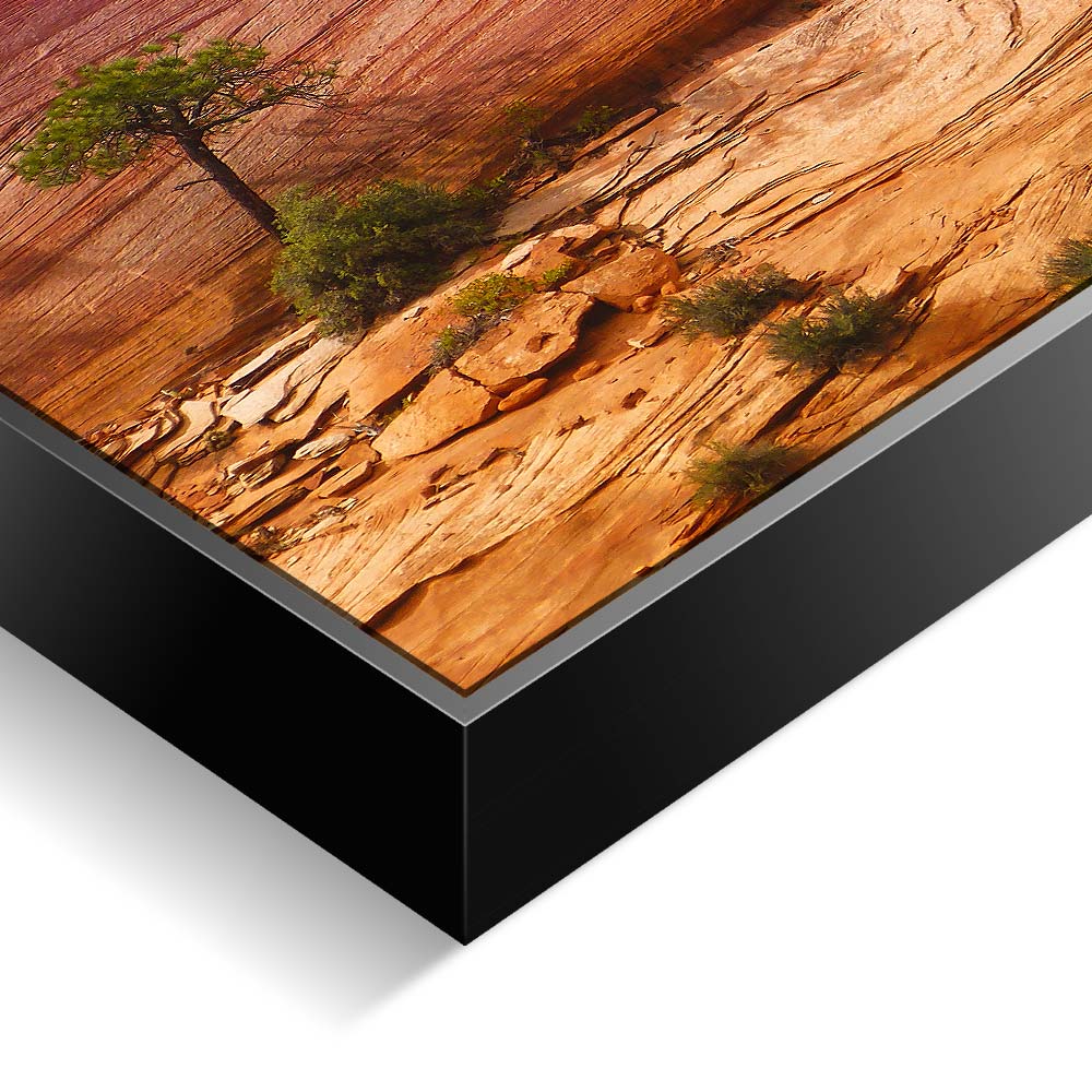 Artbox : C'est un tirage photo sous verre acrylique & alu dibond + cadre alu artbox