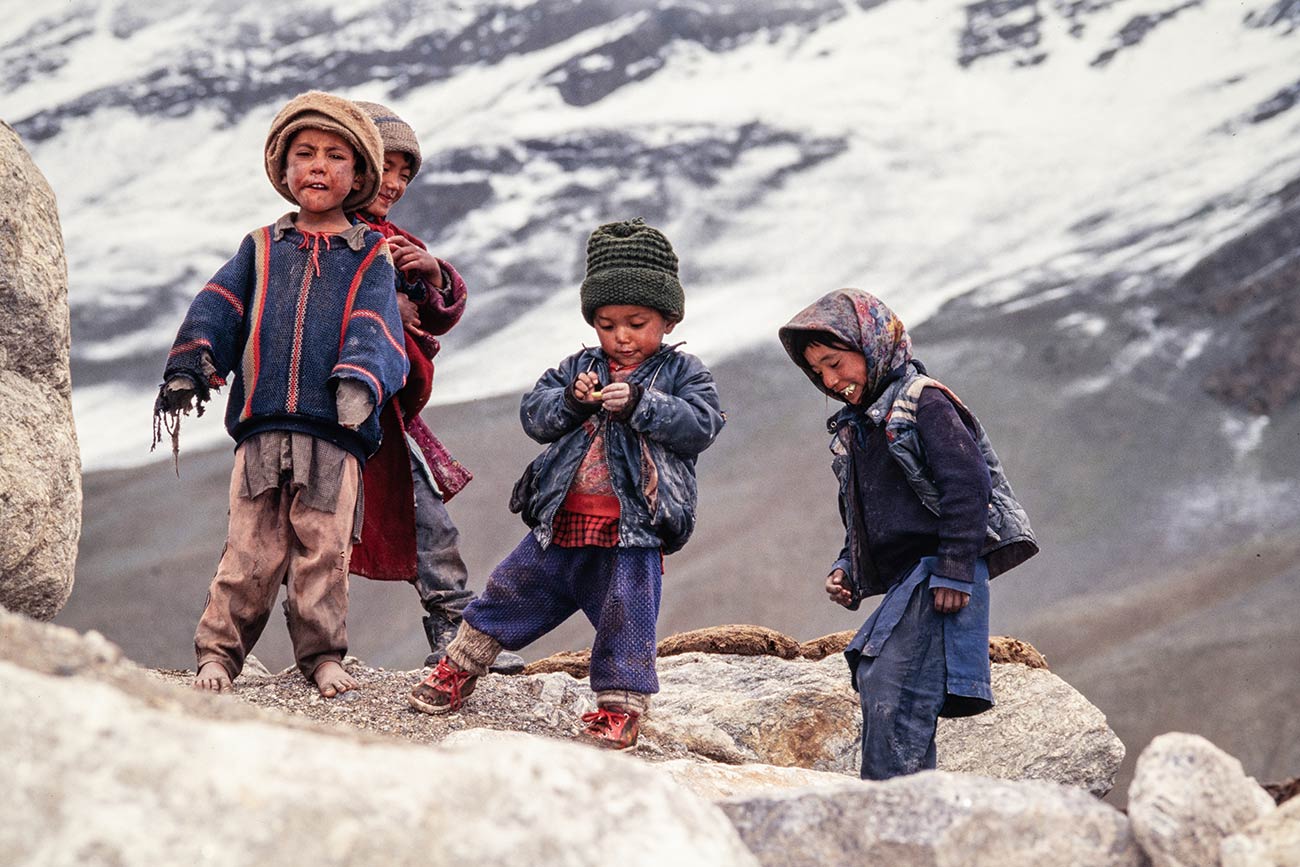 La bande de copains de Padum, Ladakh