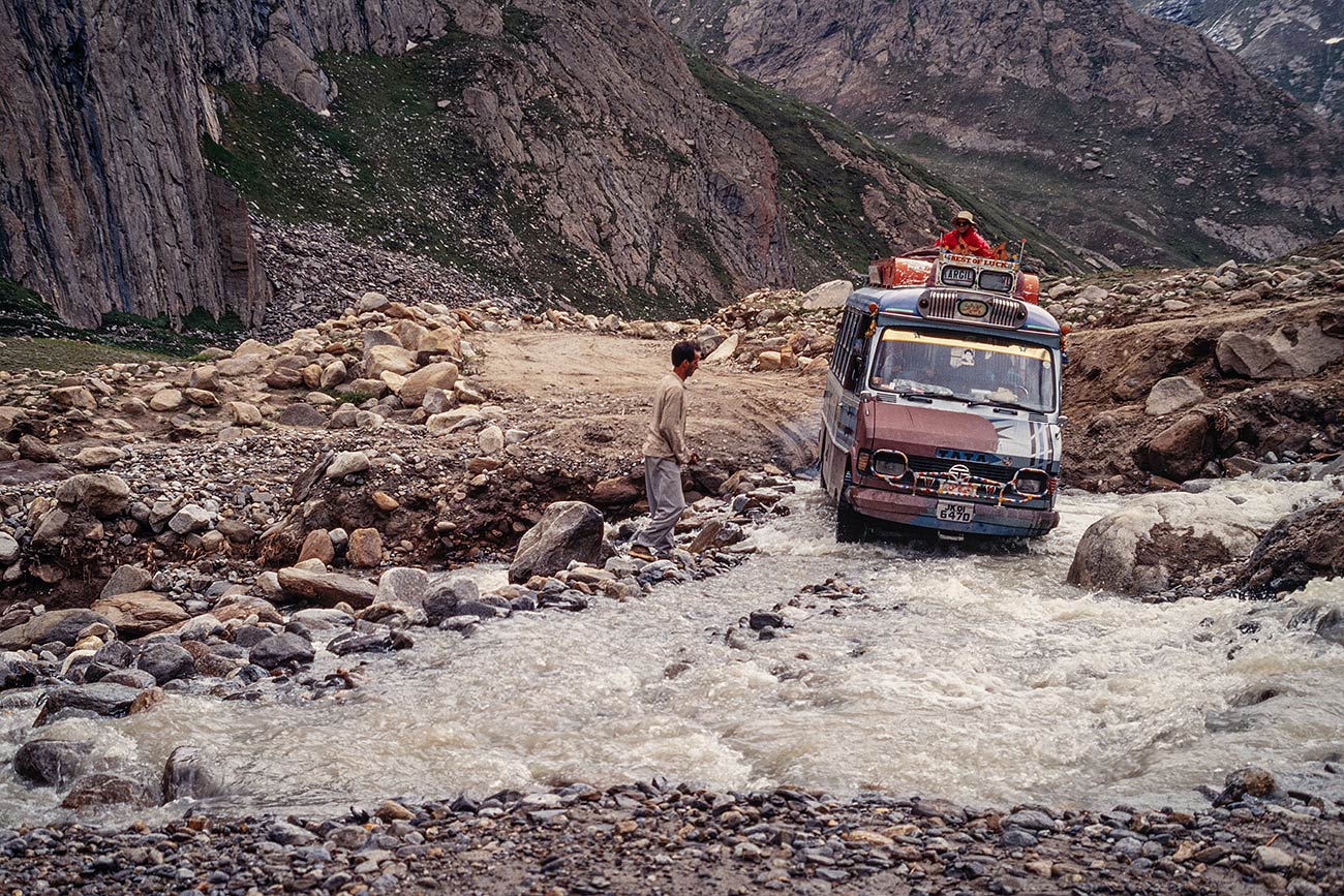 voyage en bus entre Kargil et Padum, Ladakh