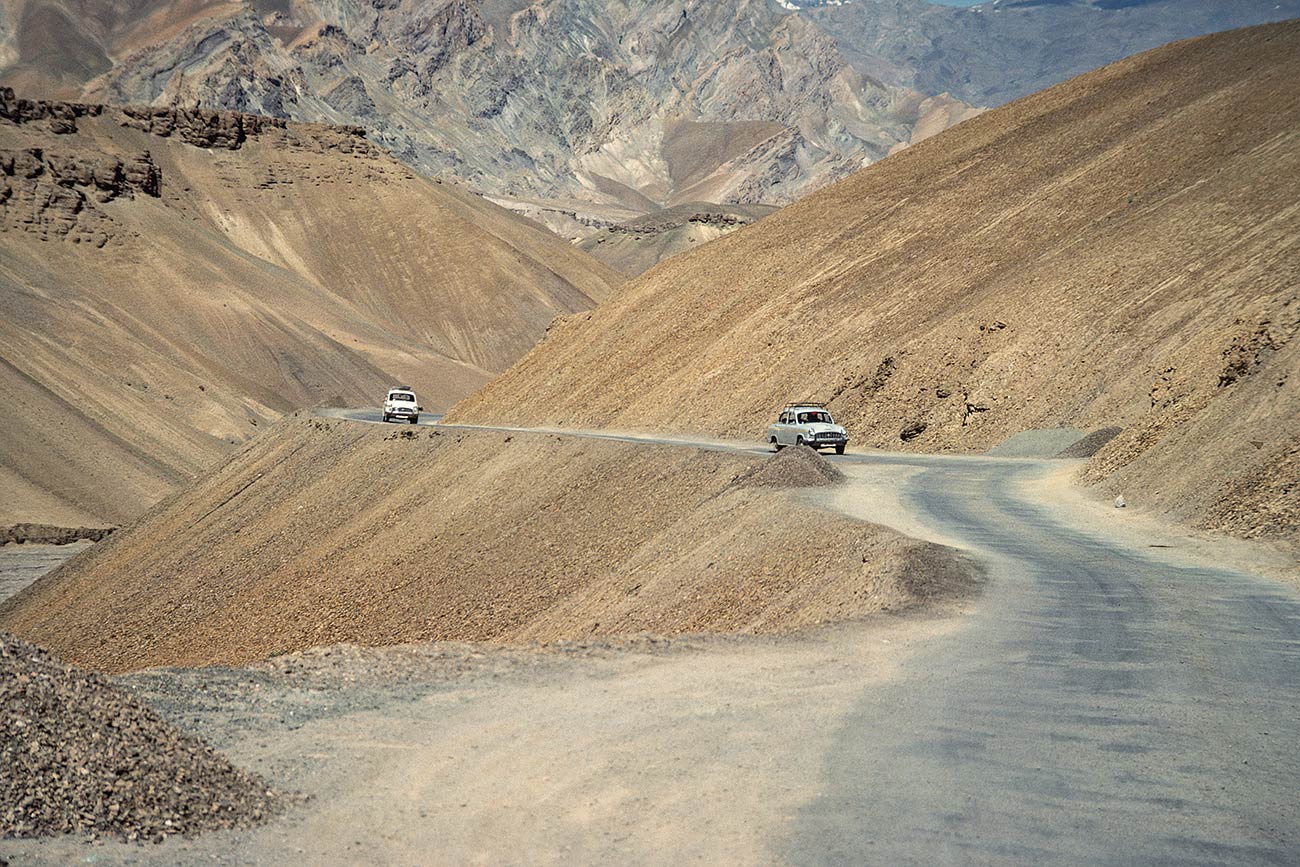 Namika La road entre Kargil et le col de Namika La au Ladakh