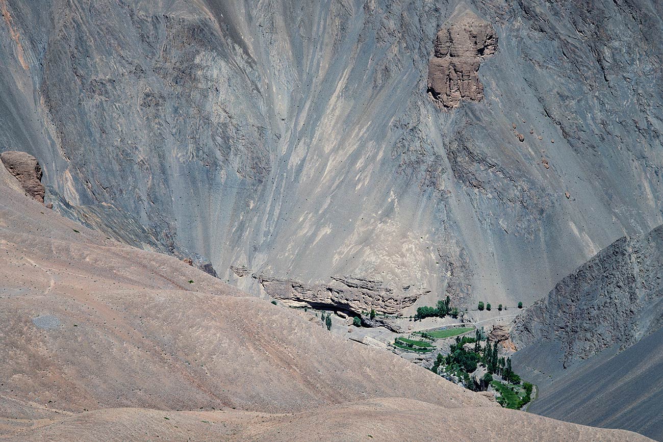 Sur l'ancienne route entre Lamayuru et Khalsi, Ladakh
