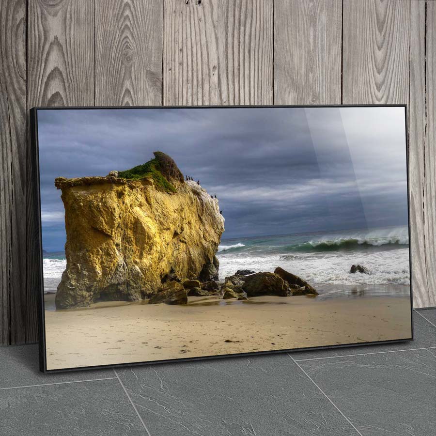 ocean rock framed artbox
